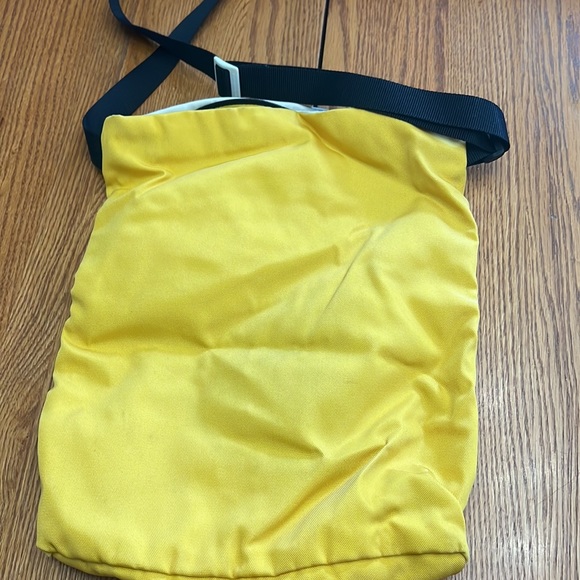 Yellow fabric Mandolina Duck Cross Body Bag - Picture 2 of 3